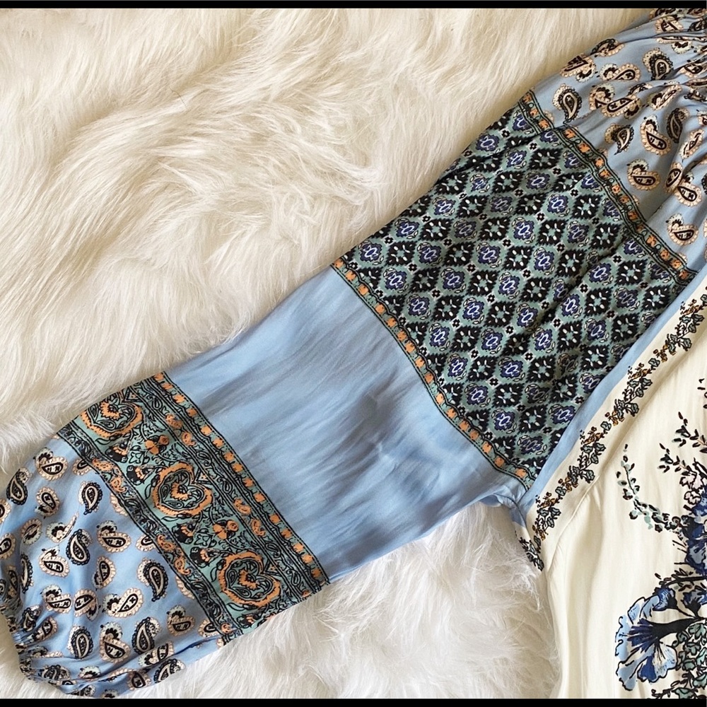 Free People NWT Positano Top in Blue - Picture 7 of 8